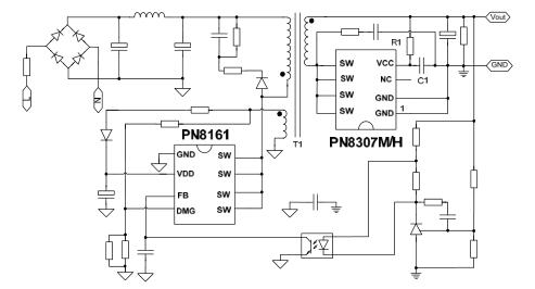 18W PD快充方案电路图