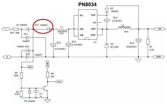 整流桥和输入电容之间增加91免费下载入口家电过零检测