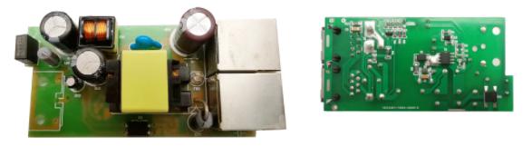 poe 48v电源设计方案DEMO实物图