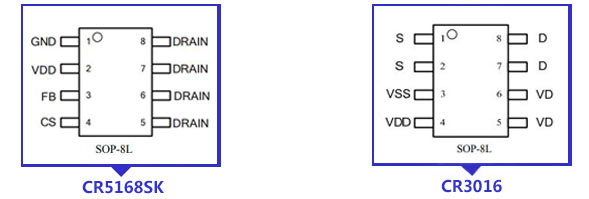 CR5168SK+CR3016封装